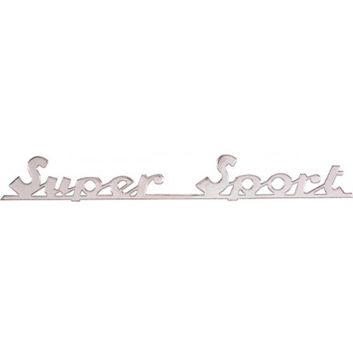 Targhetta posteriore Vespa Super Sport