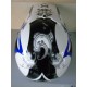 Casco cross RESET colore BLU