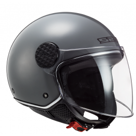 Casco Jet LS2 Copter doppia visiera Nardo Grey 