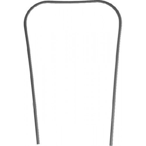 Profilo scudo metallizzato grigio Vespa PX PE