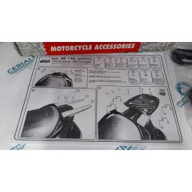 PORTAVALIGIA PORTABAULETTO SPECIFICO HONDA PANTHEON FORESIGHT PEUGEOT