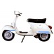 Etichetta targhetta adesiva modanatura Vespa Rally 200