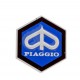 Scudetto esagonale per scudo anteriore Piaggio 31mm