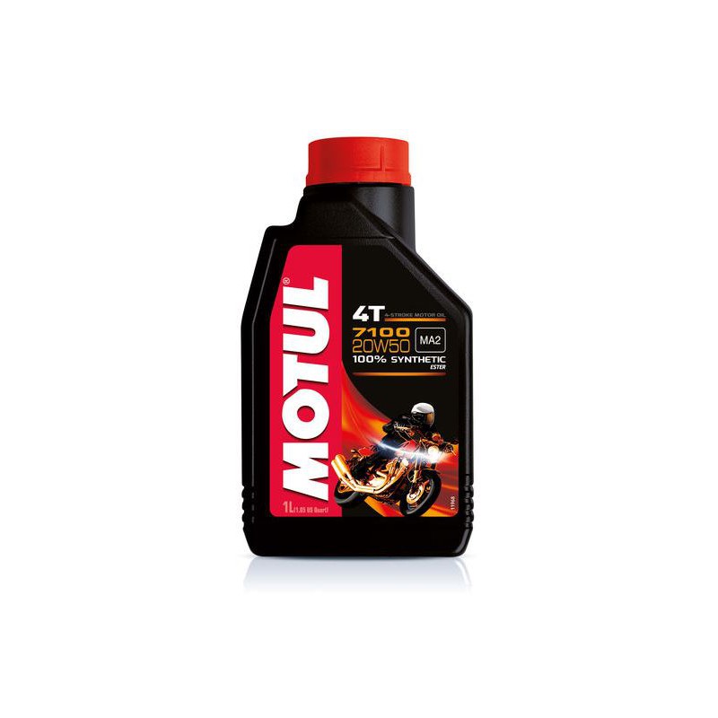 OLIO MOTUL 710 2T 100% SINTETICO per MISCELA MOTO SCOOTER + MISURINO POLINI